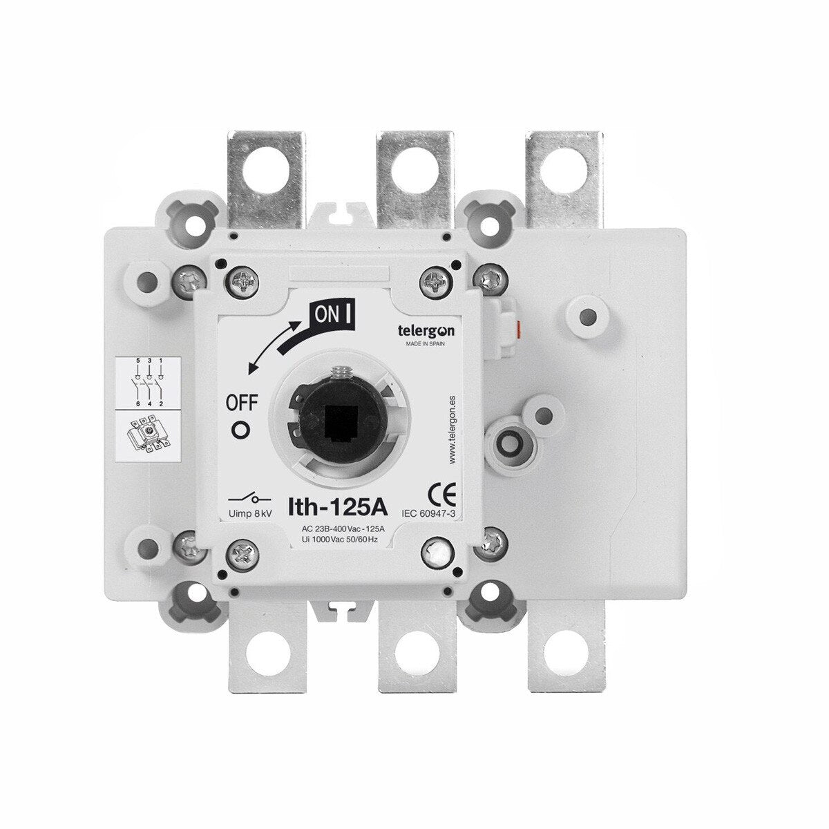 Switch Disconnector S5 200A 3P Lug (HANDLE ORDERED SEPARATELY) – TROPAC