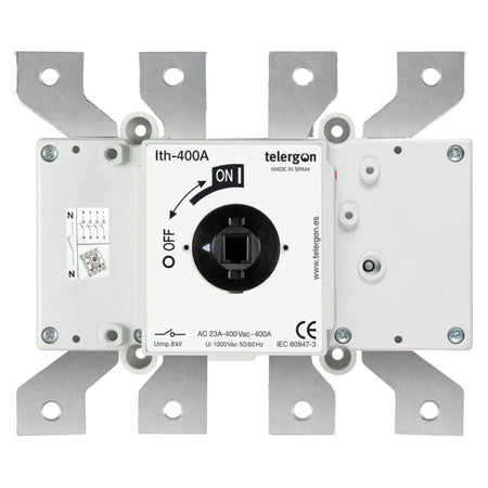 Switch Disconnector S5 400A 3P+N (HANDLE ORDERED SEPARATELY) — Telergon