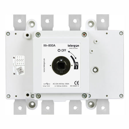 Switch Disconnector S5 (SIZE 2, COMPACT FRAME SIZE) 800A 3P+N (HANDLE ORDERED SEPARATELY) — Telergon