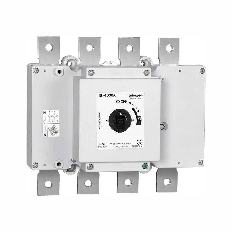 Switch Disconnector S5 800A 3P+N, SIZE 3 NORMAL FRAME (HANDLE ORDERED SEPERATELY) — Telergon