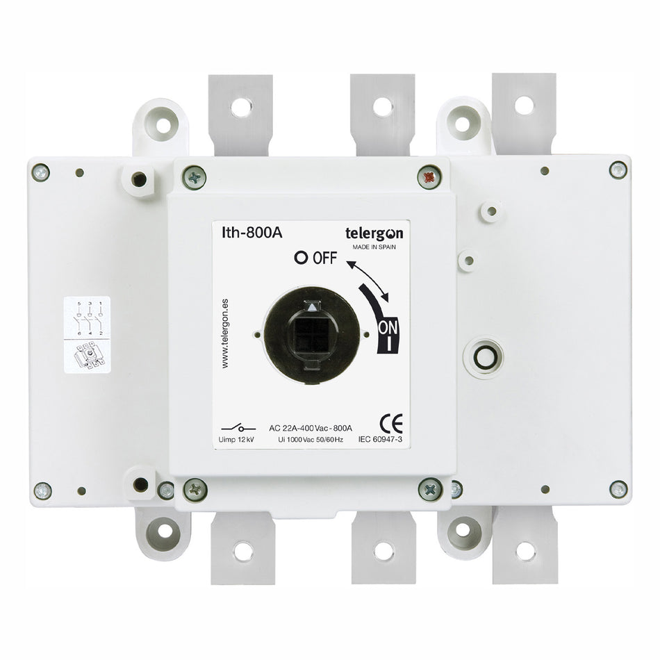 Switch Disconnector S5 800A 3P (HANDLE ORDERED SEPARATELY) — Telergon