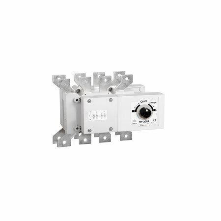 Changeover Switch S5F 200A 3P+N Prefitted With Bridges (HANDLE ORDERED SEPARATELY) — Telergon