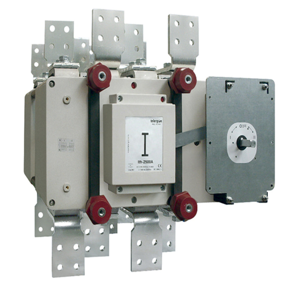 Changeover Switch S5F 1800A 3P+N Prefitted With Bridges (HANDLE ORDERED SEPARATELY) — Telergon