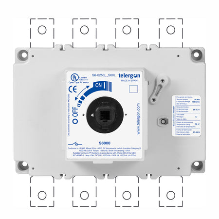 Switch Disconnector S6 250A 4P (HANDLE ORDERED SEPERATELY) — Telergon