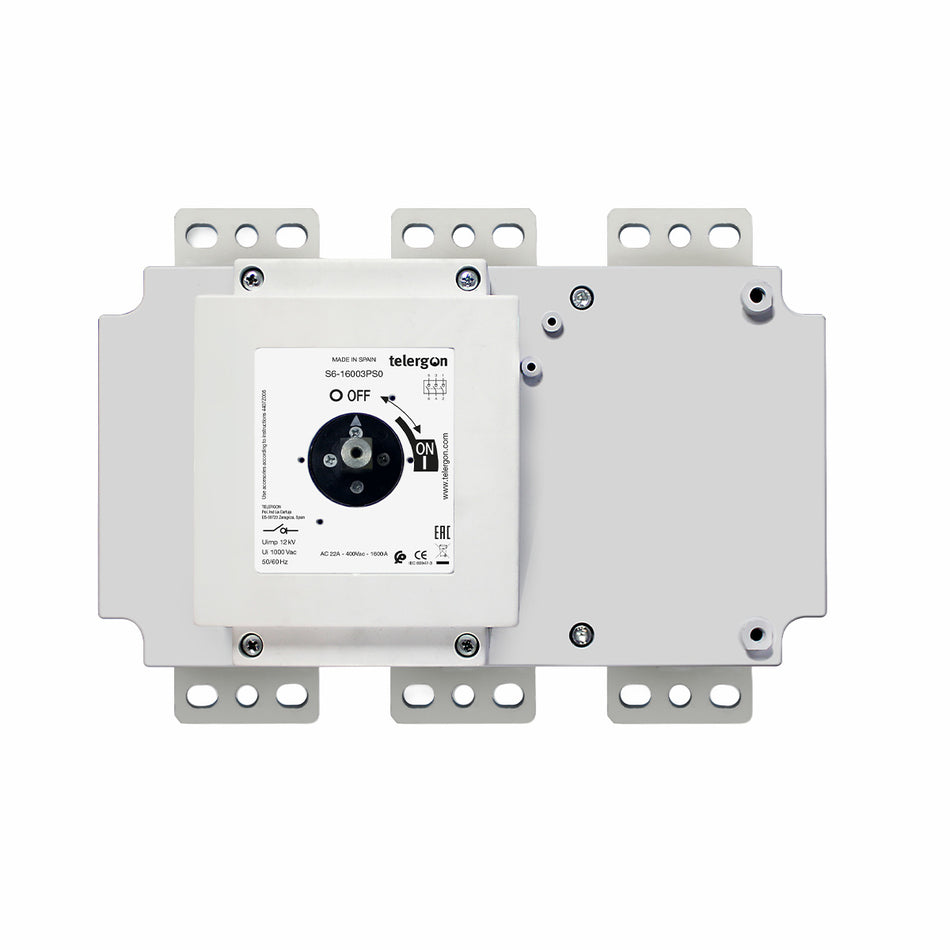 Switch Disconnector S6N 3150A 3P+N (HANDLE ORDERED SEPARATELY) — Telergon