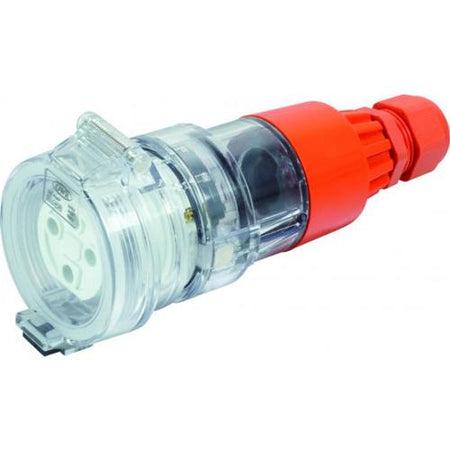 4 Round Pin 40 Amp Extension Socket 500V — GEN3
