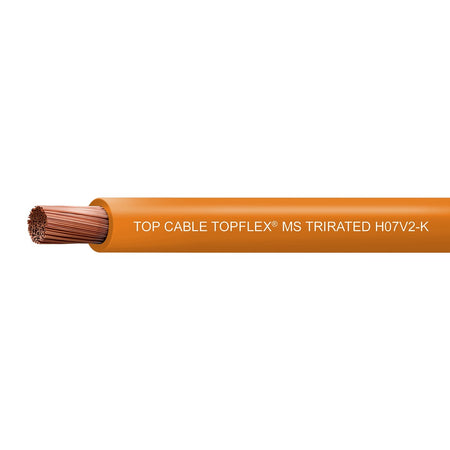 Panel Wire V90HT 1x0.75 Orange 100M Roll — Power Flex