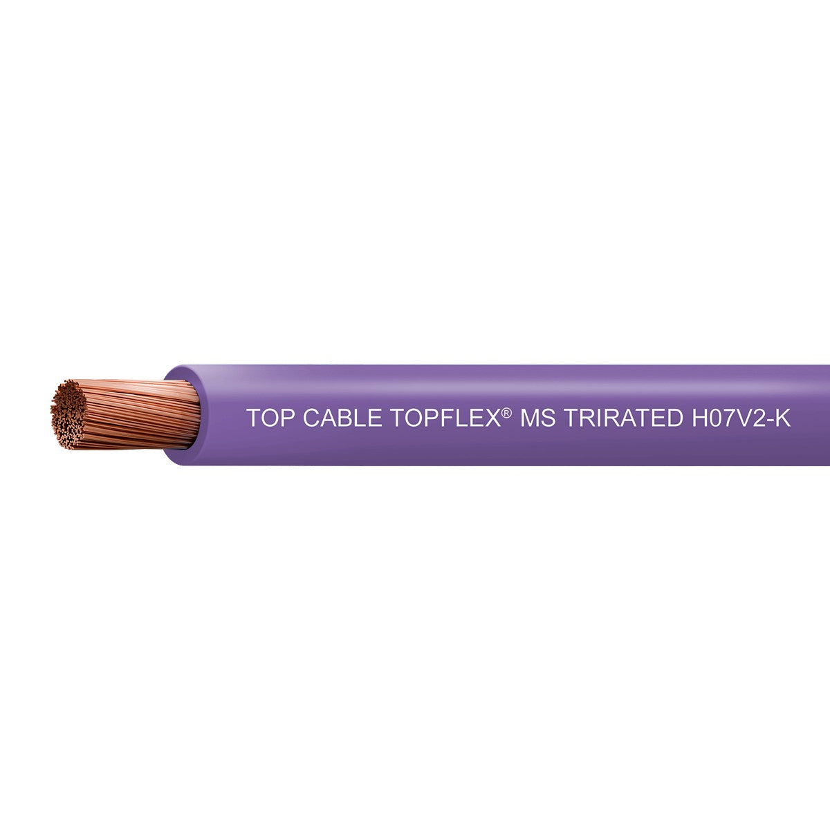 Panel Wire V90HT 1x0.75 Violet 100M Roll — Power Flex