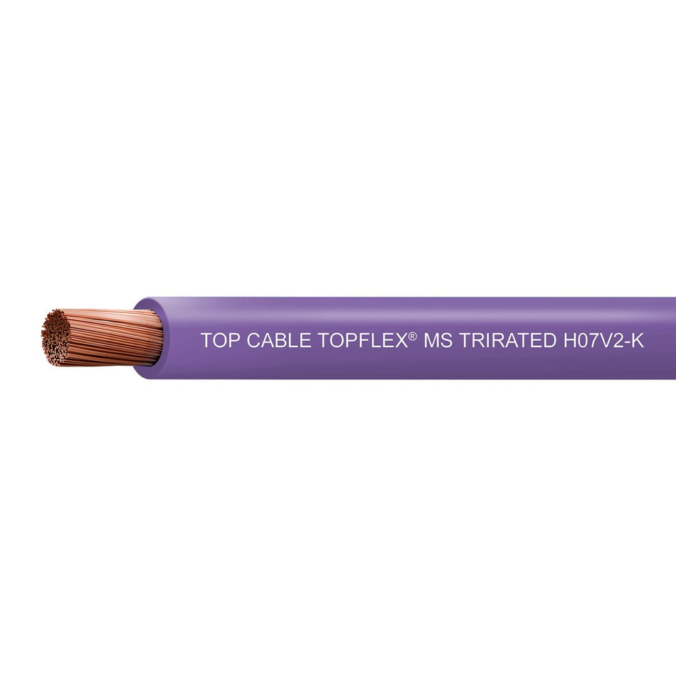 Panel Wire V90HT 1x0.75 Violet 100M Roll — Power Flex