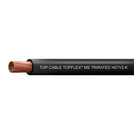 Panel Wire V90HT 1x10 Black 100M Roll — Power Flex