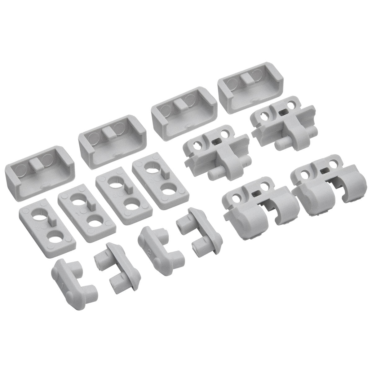 Plastic Hinges to Suit MNX / Euronord Terminal Boxes - Set of 2 Including Screws — FIBOX