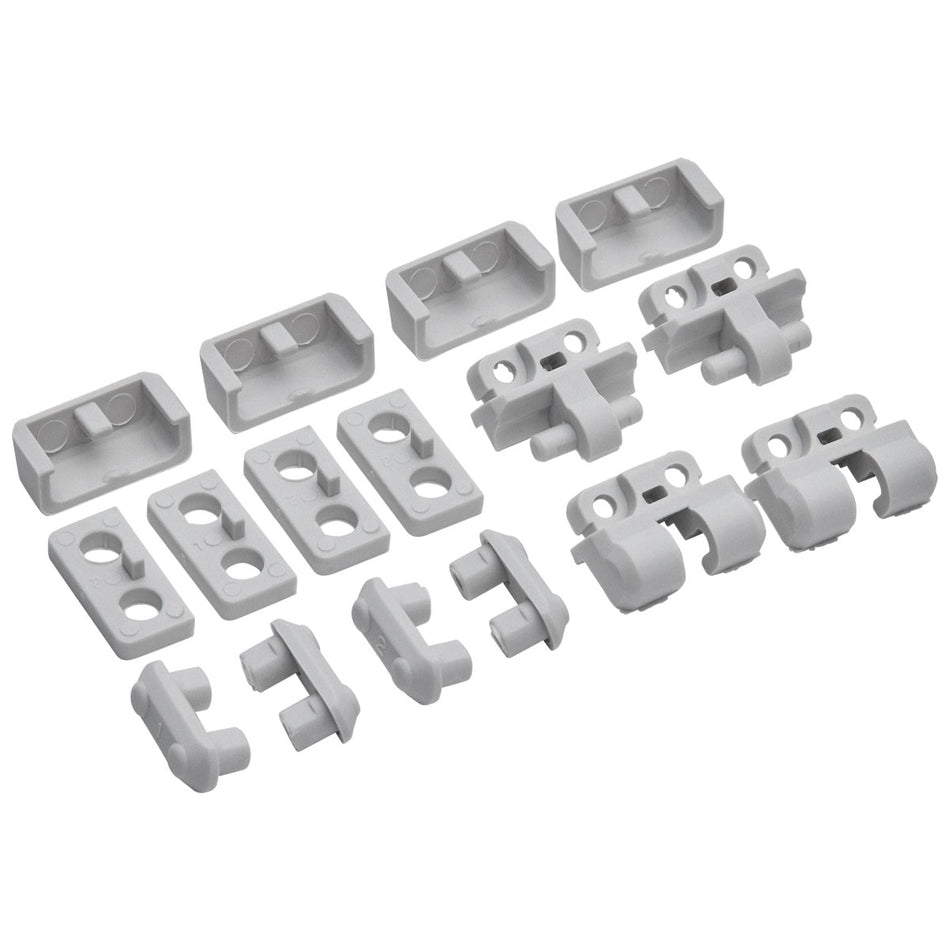 Plastic Hinges to Suit MNX / Euronord Terminal Boxes - Set of 2 Including Screws — FIBOX