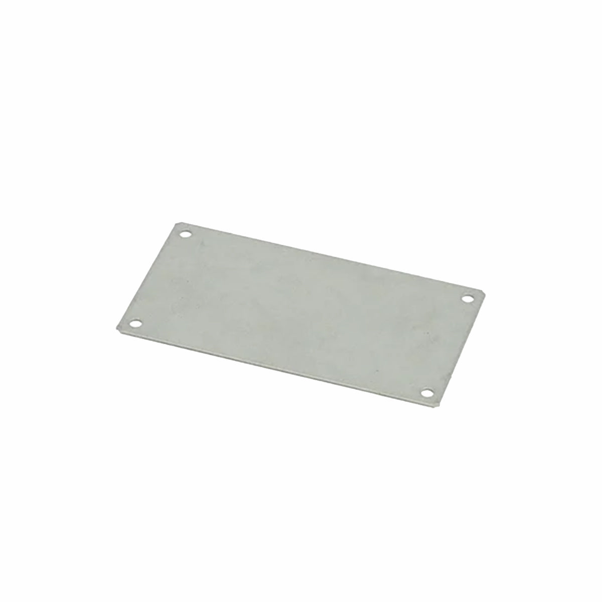 Galvanised Steel Mounting Plate to Suit AB/PC1212 (96 x 111, 1.5mm Thick) — FIBOX