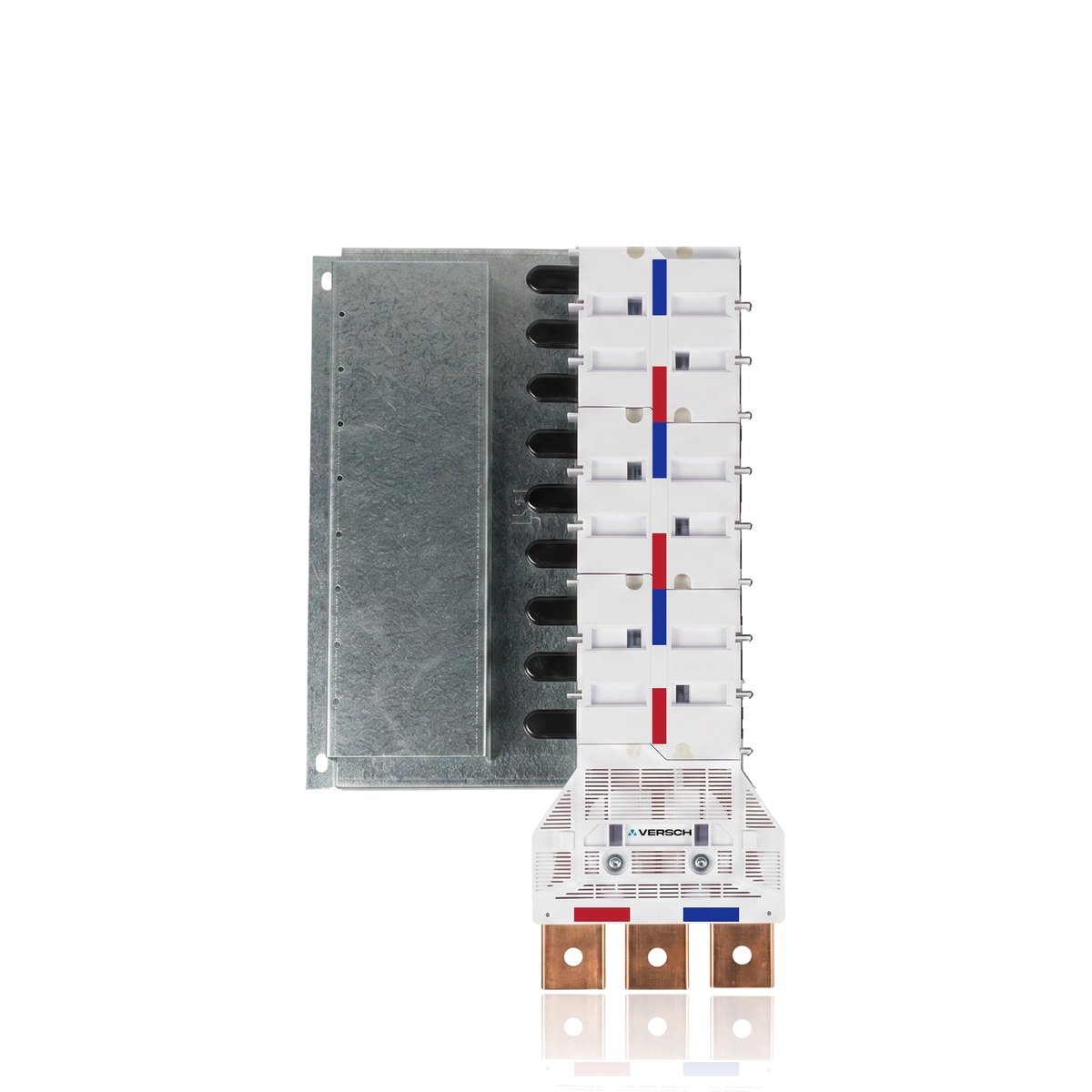 Versch TRO630SS3509LHBF NYBUS 630A MCCB Chassis, Single Sided Left Hand, Bottom Feed