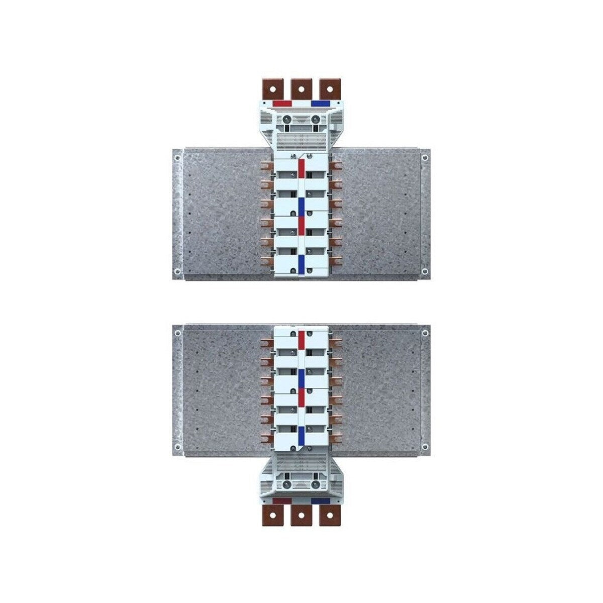 Bridex 800A Encapsulated MCCB Chassis 24 Pole - Top Feed, Single Sided (LHS)