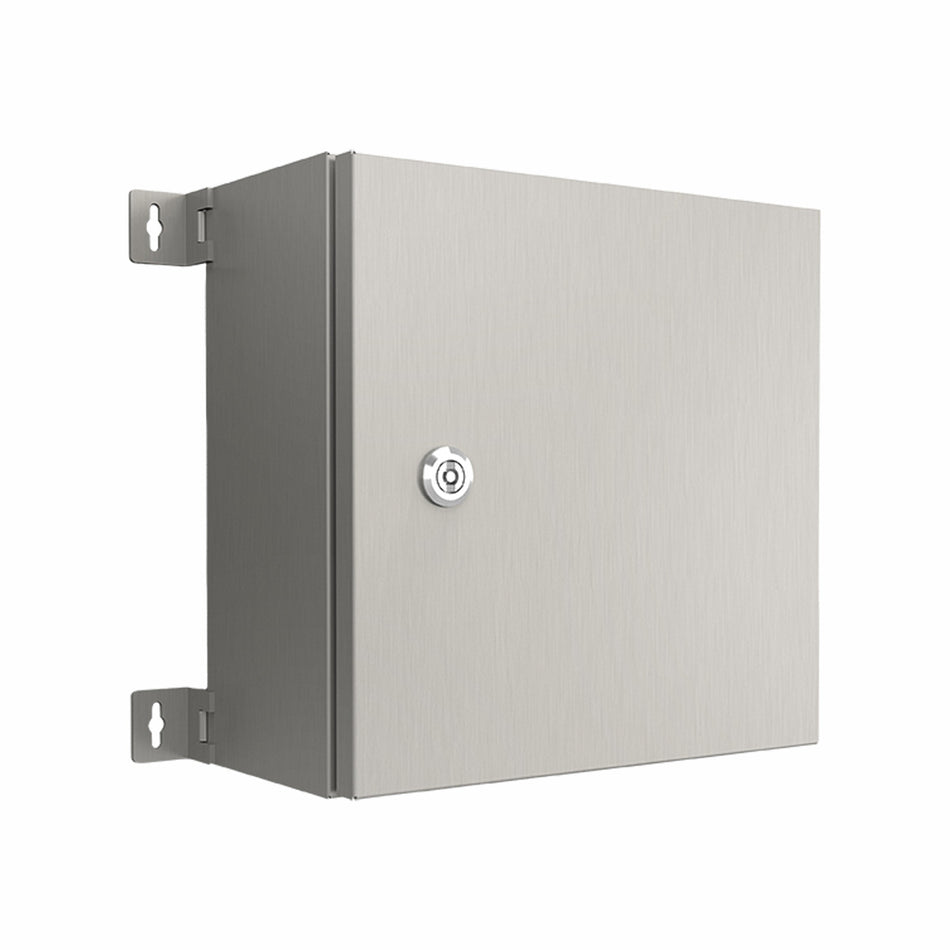 300H x 300W x 150D IP66 316 Stainless Steel Electrical Enclosure — Versch