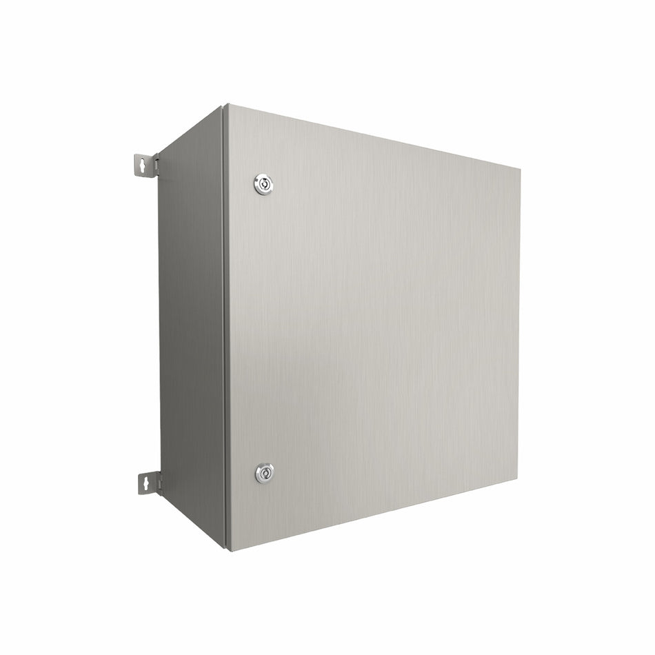 600H x 600W x 300D IP66 316 Stainless Steel Electrical Enclosure — Versch