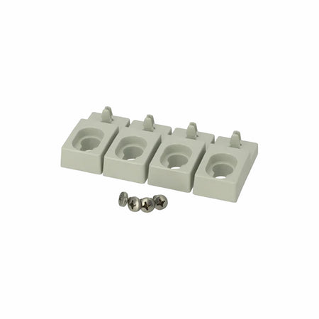 Fibox Arca Polycarbonate Wall Mount Brackets For Arca7050-8060 - (PK 4) — FIBOX