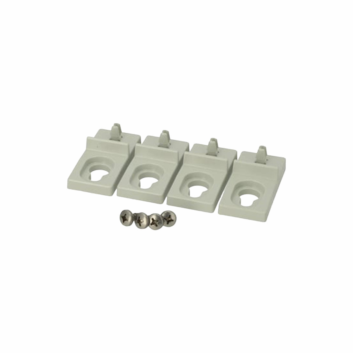 Fibox ARCA Polycarbonate Wall Mount Brackets for ARCA3020-6040 - (Pk 4) — FIBOX