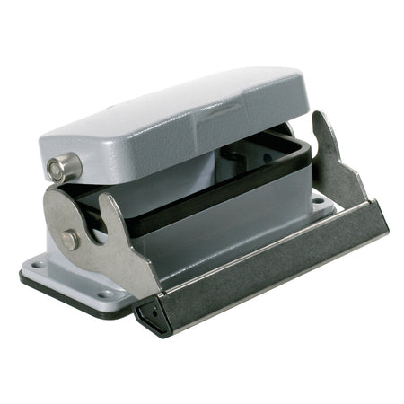 Heavy Duty Connector Bulkhead Housing with Cover, Size 6, IP65 – Weidmüller HDC 16B ADLU