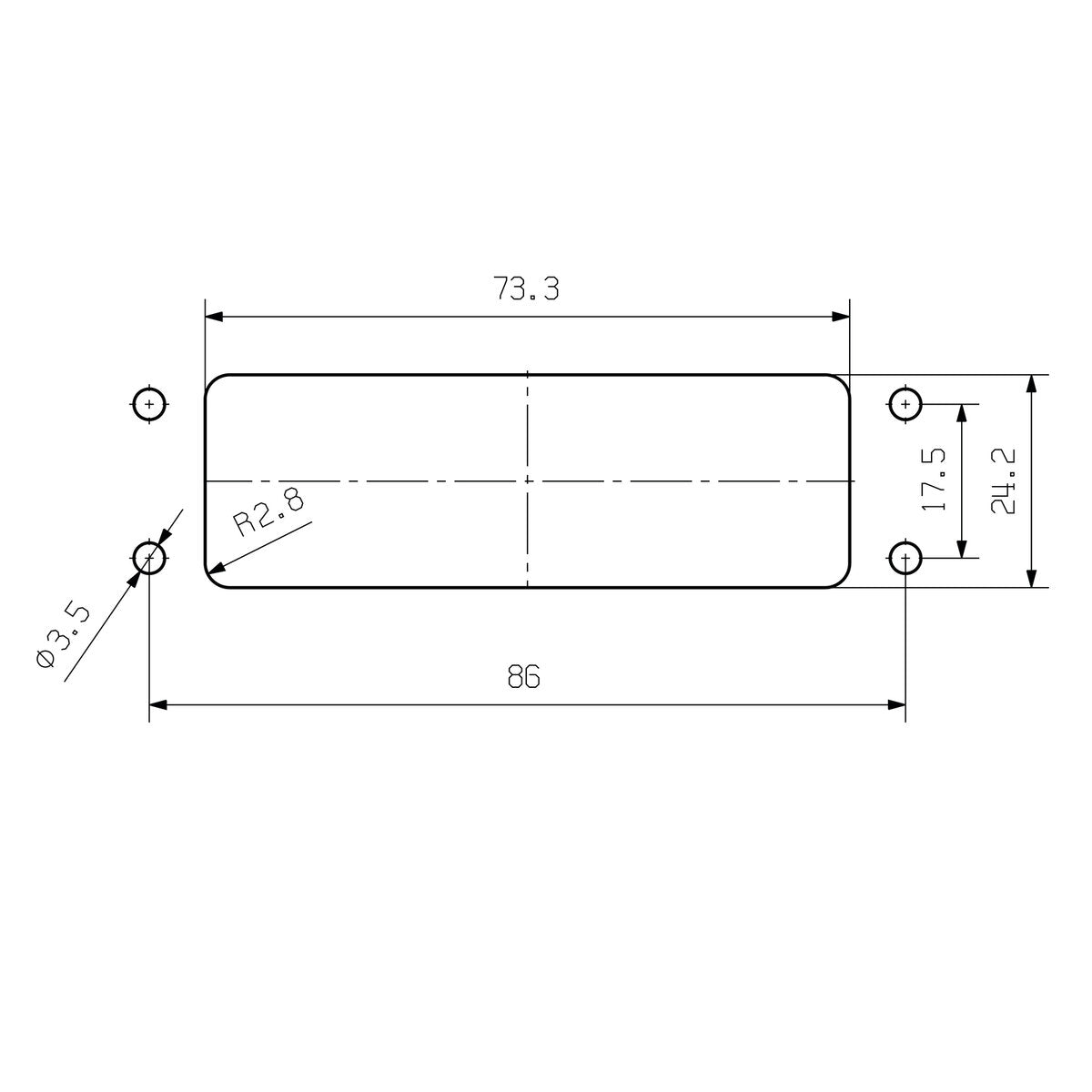 Heavy Duty Connector Bulkhead Housing with Cover, Size 6, IP65 – Weidmüller HDC 16B ADLU (view 3)