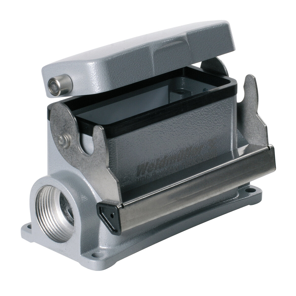 Heavy Duty Connector Surface Mount Housing with Cover, Size 6, M25 Entry, IP65 – Weidmüller HDC 16B SDLU 1M25G
