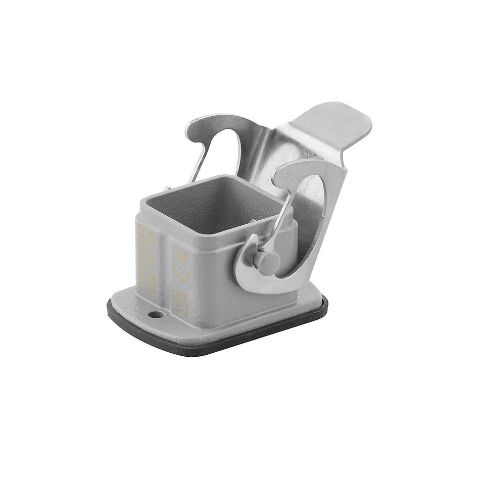 Heavy Duty Connector Bulkhead Housing, Size 1, IP65 – Weidmüller HDC 04A ALU
