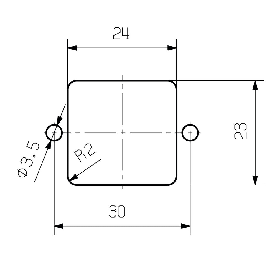 Heavy Duty Connector Bulkhead Housing, Size 1, IP65 – Weidmüller HDC 04A ALU (view 2)