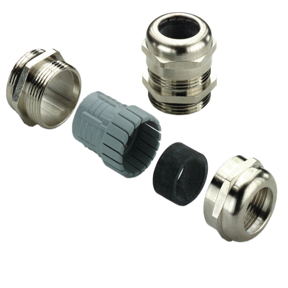 Brass Cable Gland M32, 13–18 mm Cable, IP68 – Weidmüller VG M32 - MS 68