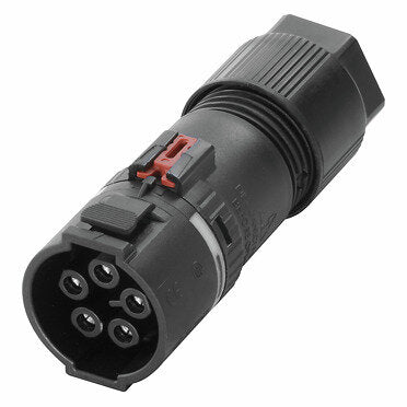 IP68 Inline Cable Connector 5-Pole Female Socket – Weidmüller RC F P5 C
